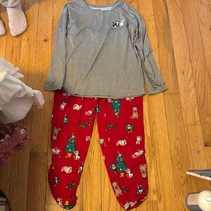 christmas pj set